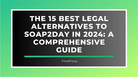 The 15 Best Soap2day Alternatives That Work In 2024.
